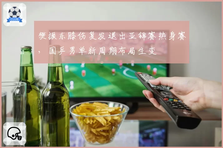 樊振东膝伤复发退出亚锦赛热身赛,国乒男单新周期布局生变